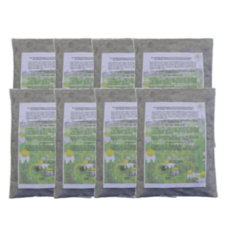 Acht Stück Bio Heublumen Packung - Kur Paket